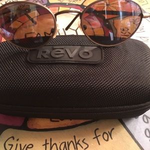 Revo Stealth Oval Sunglasses